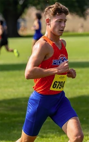 2022 RAHS graduate Caden Schneider competes for the UW-Platteville Men’s Cross Country program this season. Schneider placed eighth among 222 runners at Saturday’s NCAA D-3 North Regional Meet Meet with a time of 24:36 over the five-mile course. This qualifies him for a trip to the NCAA D-3 National Meet this Saturday, Nov. 18, at Dickinson College in Carlisle, Pennsylvania. (UW-Platteville Athletics photo)